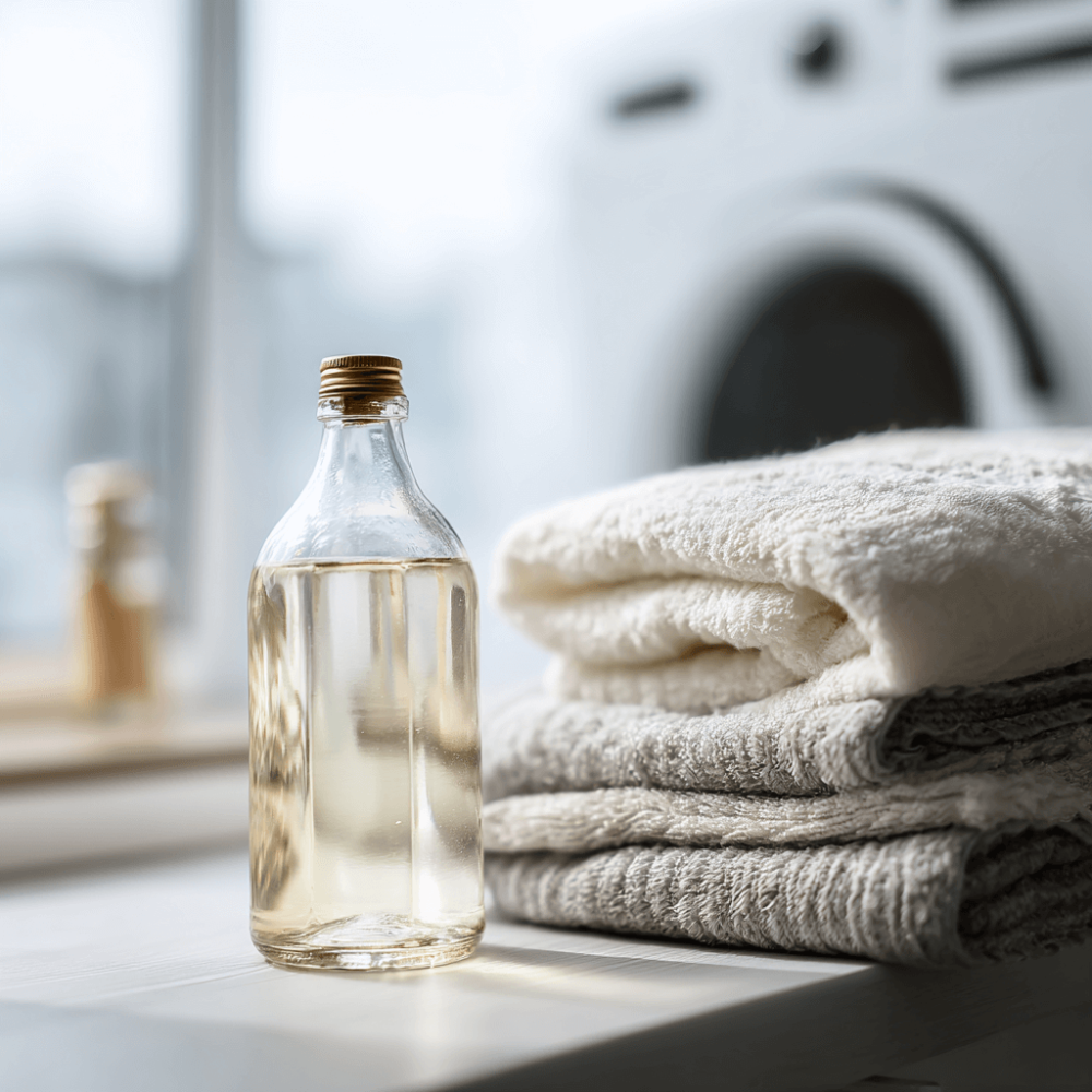 Azijn gebruiken om grauwe witte shirts op te frissen