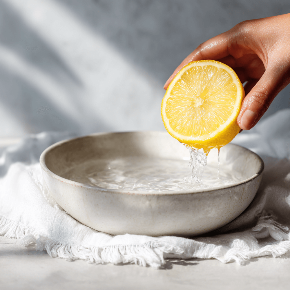 Citroensap gebruiken om witte shirts te bleken