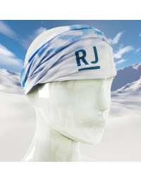 Rj scarf print snowflakes