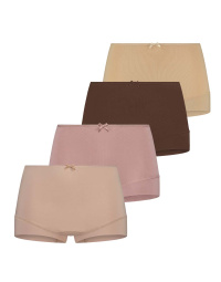 Paris Dames Short 4-Pack 'Nudies'