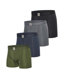 Lyon Heren Boxershort 4-Pack 'shades'