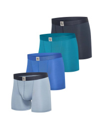 Lyon Boxershort 4-Pack 'Blue Skies'