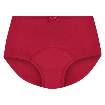 La Flèche Dames Maxi Slip Heavy Flow Donker Rood
