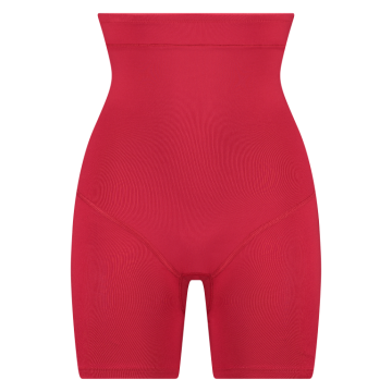 RJ Dames Figuur Corrigerend Ondergoed Long Short Donkerrood