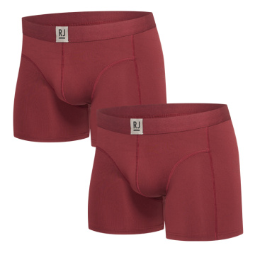 RJ Heren 2-Pack Boxershort Lange Pijp Port