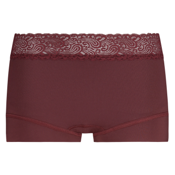 Bordeaux Dames Short Kant