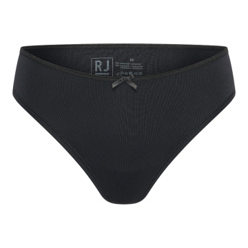 RJ Pure Color Dames String Zwart 