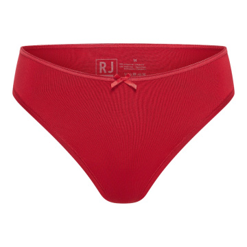 RJ Pure Color Toulouse Dames String Donkerrood