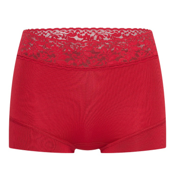 Bordeaux Dames Short Kant