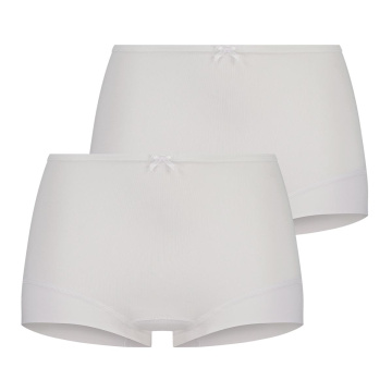 RJ Extra Comfort 2-Pck Dames Short Wit