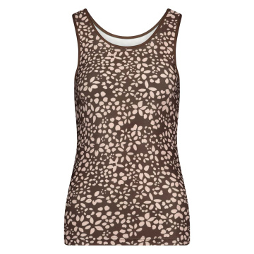 Ditsy Flowers Dames Singlet 