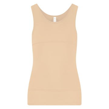 RJ Dames Figuur Corrigerend Ondergoed Hemd Nude