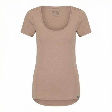 RJ Anti-Zweet Dames T-Shirt Tencel Ronde Hals Natural 