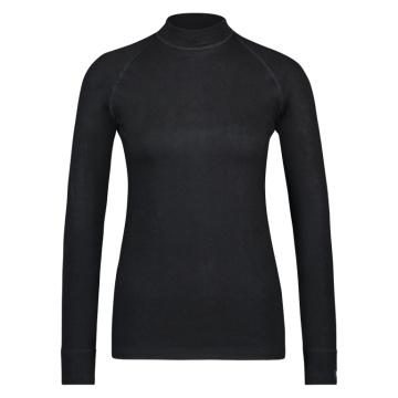 thermoshirt dames lange mouw kleur zwart