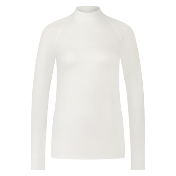thermo dames shirt lange mouw kleur wolwit 