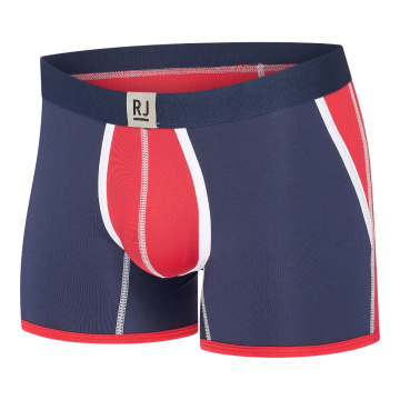 RJ Heren Sport Boxershort Lange Pijp Rood
