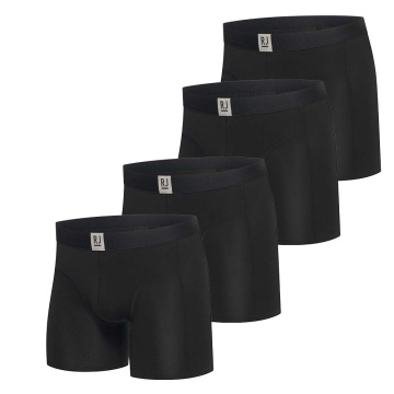 RJ Sweatproof Multipack 4x Oslo Heren Boxershort Zwart