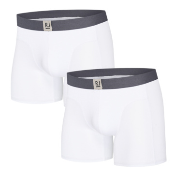 RJ Heren 2-Pack Boxershort Katoen Wit
