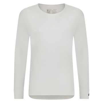 heren shirt lange mouw wit thermo
