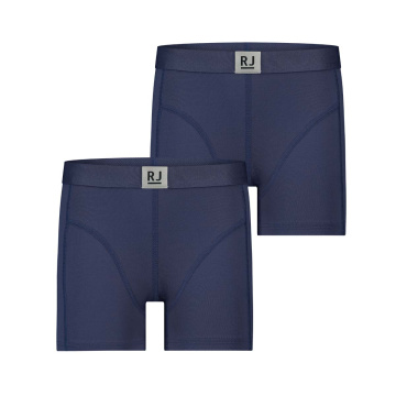 RJ Pure Color Thionville 2-Pck Jongens Boxershort Dark Blue 