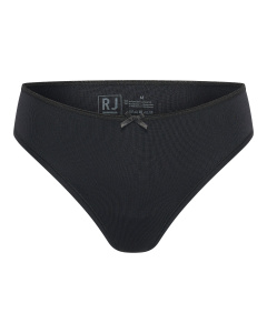 RJ Pure Color Dames String Zwart 