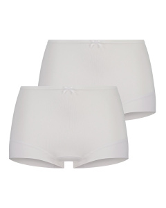 RJ Extra Comfort 2-Pck Dames Short Wit