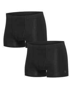 RJ Heren 2-Pack Boxershort Tencel Zwart