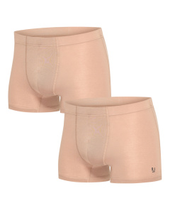 RJ Heren 2-Pack Boxershort Tencel Onzichtbaar Natural
