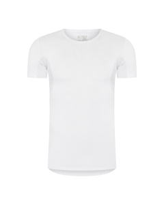RJ Heren Anti-Zweet T-Shirt Tencel Ronde Hals Wit 