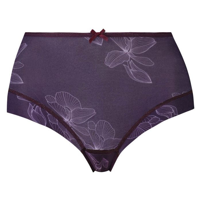 RJ Pure Fashion Dames Maxi Slip Purple Lily