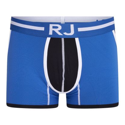 RJ Pure Color Heren Boxershort Happy Balls Blauw