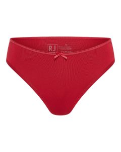 RJ Pure Color Toulouse Dames String Donkerrood