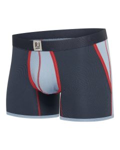 RJ Heren Sport Boxershort Lange Pijp Steel Blue