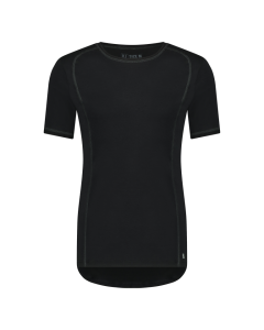 heren t-shirt zwart ronde hals Climate control