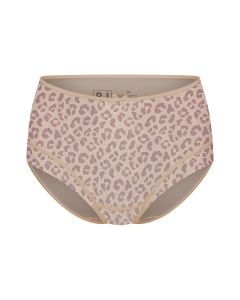 RJ Pure Fashion Dames Maxi Slip Caffè Leopard