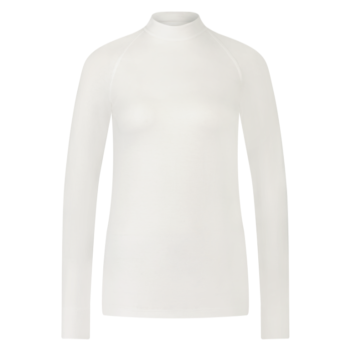thermo dames shirt lange mouw kleur wolwit 