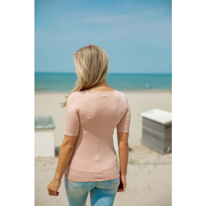 Dames ondershirt Zwart | Mijn Witte T-shirts