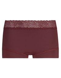 Bordeaux Dames Short Kant