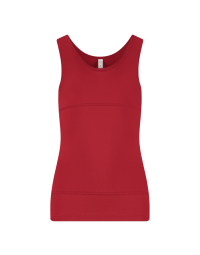 RJ Dames Figuur Corrigerend Ondergoed Hemd Donkerrood