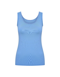 RJ Pure Color Dames Hemd Hemelsblauw