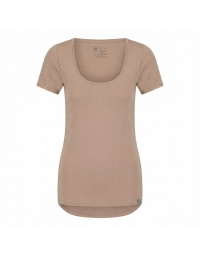 RJ Anti-Zweet Dames T-Shirt Tencel Ronde Hals Natural 