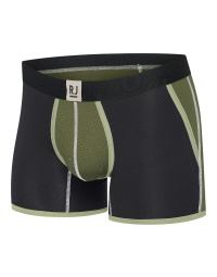 RJ Heren Sport Boxershort Lange Pijp Donkergroen