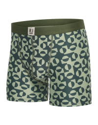 RJ Pure Fashion Heren Boxershort Olive Geo