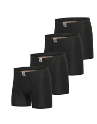 RJ Sweatproof Mulipack 4x Malmö Heren Boxershort Zwart