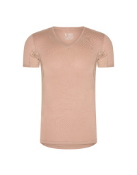 RJ Heren Anti-Zweet T-Shirt Tencel V-Hals Natural