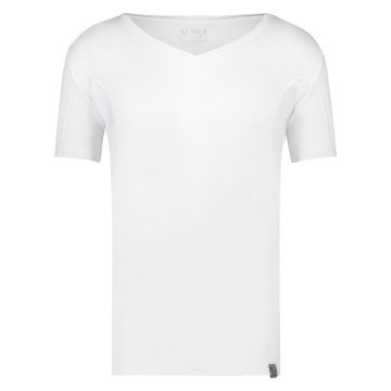 Copenhagen Heren Diepe V-Hals T-Shirt Wit