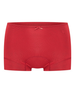 Toulon Dames Short Regular Flow Donker Rood