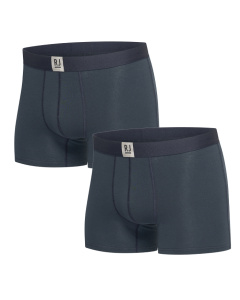 RJ Heren 2-Pack Boxershort Badstof Katoen Navy 